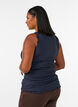 Top mit Spitzensaum, Blau, Model image number 2