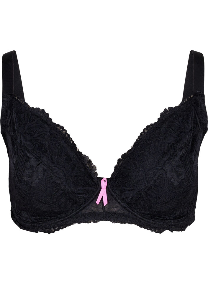 Support the breasts - Bügel-BH für Prothesen, Black, Packshot image number 0