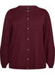 Cardigan mit runden Kn&ouml;pfen, Rot, Packshot image number 0
