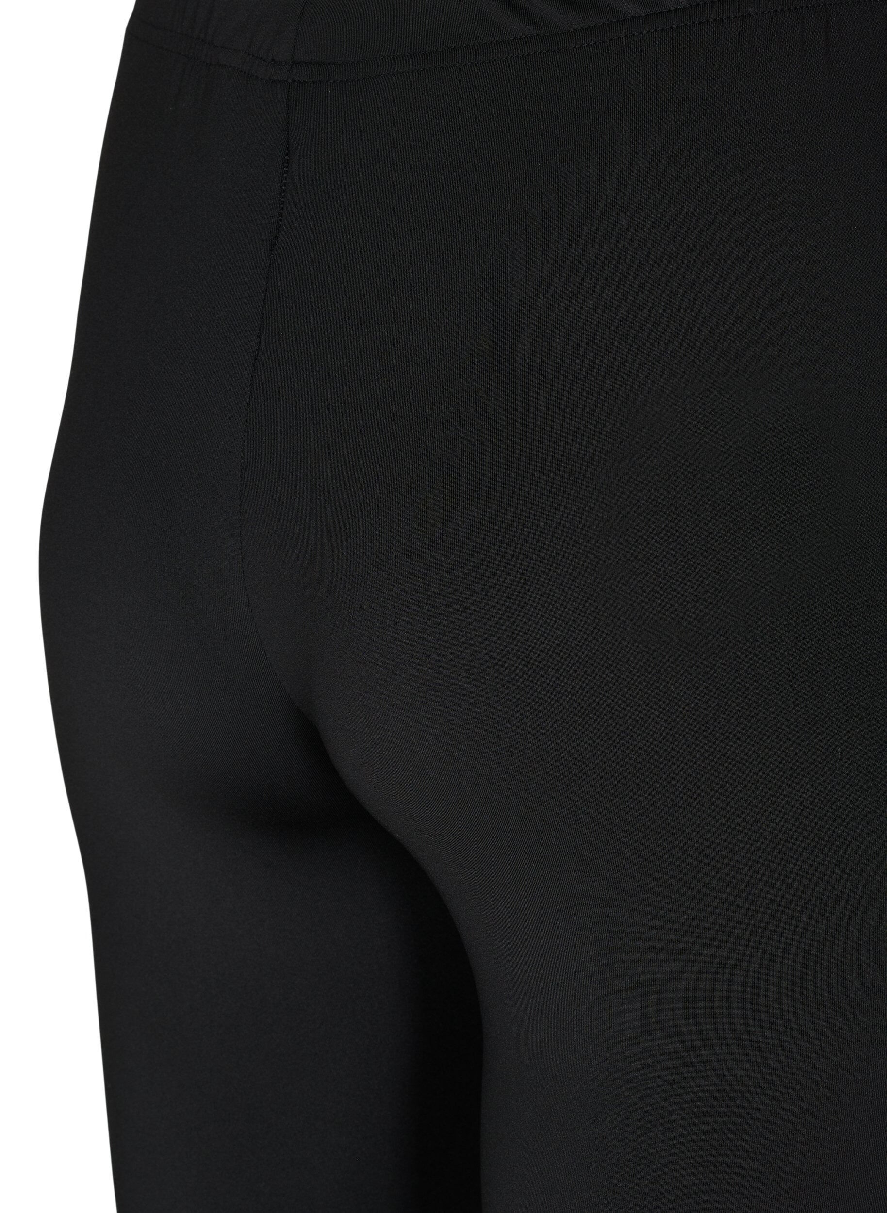 Zizzi2 Paar Basic-Leggings, Black, Packshot image number 2