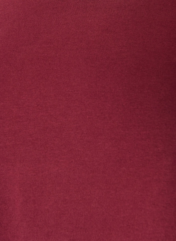 Basic Bluse aus Jersey mit langen &Auml;rmeln, Rot, Packshot image number 2