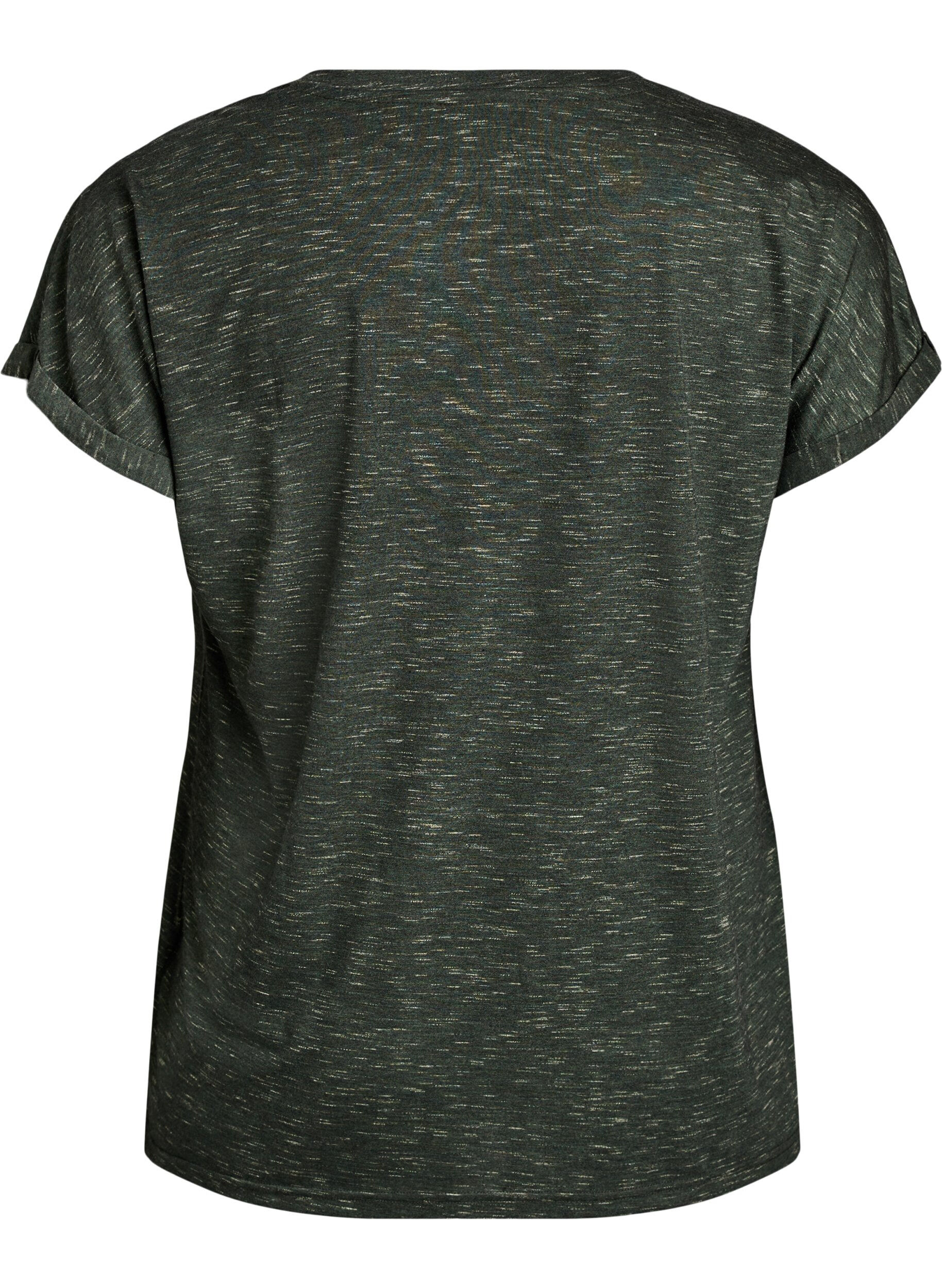 ZizziLockerer Trainingstop mit kurzen &Auml;rmeln, Gr&uuml;n, Packshot image number 1