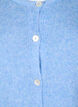 Strickjacke mit Wolle und Knöpfen, Della R. Blue Mel., Packshot image number 2