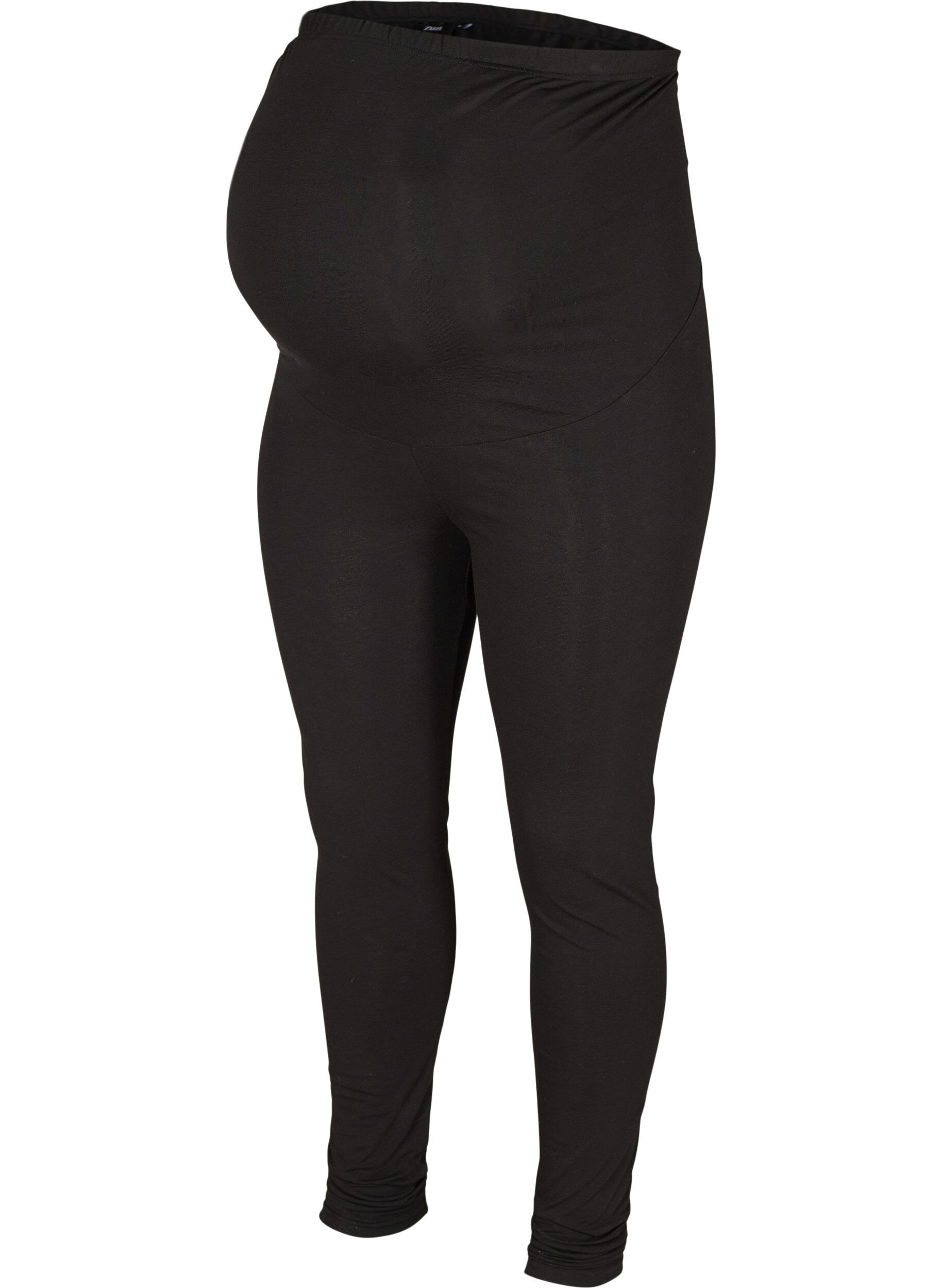 ZizziUmstandsleggings aus Baumwolle, Black, Packshot image number 0