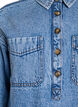 Denim-Hemd mit halber Knopfleiste und Brusttaschen, Blau, Packshot image number 2