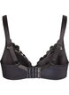 Gepolsterter Bügel-BH mit Stickerei, Schwarz, Packshot image number 1