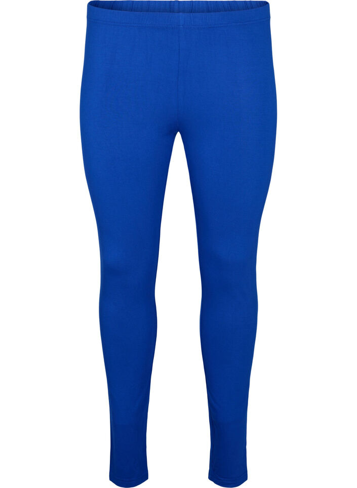 Basic-Leggings aus Viskose, Blau, Packshot image number 0