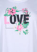 FLASH - T-Shirt mit Motiv, Bright White Love, Packshot image number 2