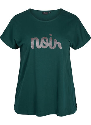 T-Shirt aus Bio-Baumwolle mit Rundhals, Ponderosa Pine, Packshot image number 0