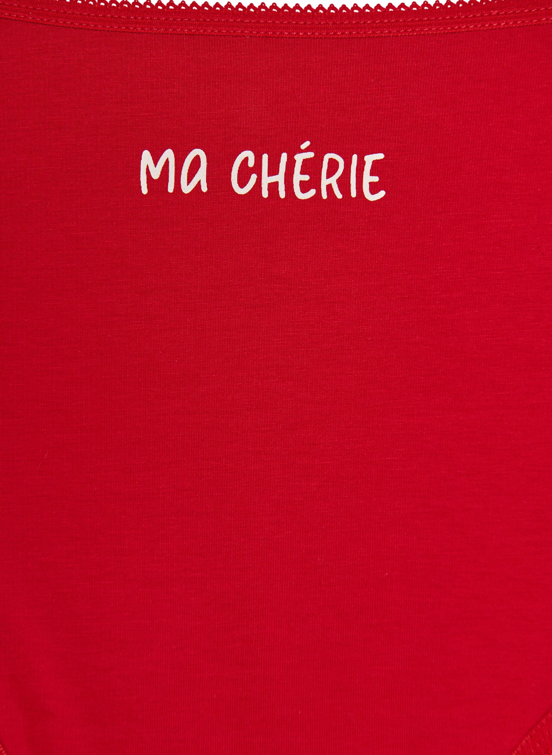 Zizzi7-pack Hipster-Slips mit normaler Taillenh&ouml;he, Rot, Packshot image number 4