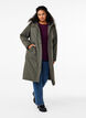 Parka mit Kapuze und verstellbarer Taille, Black Olive, Model image number 1