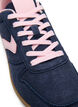 Sneaker aus Wildlederimitat, Blau, Packshot image number 3
