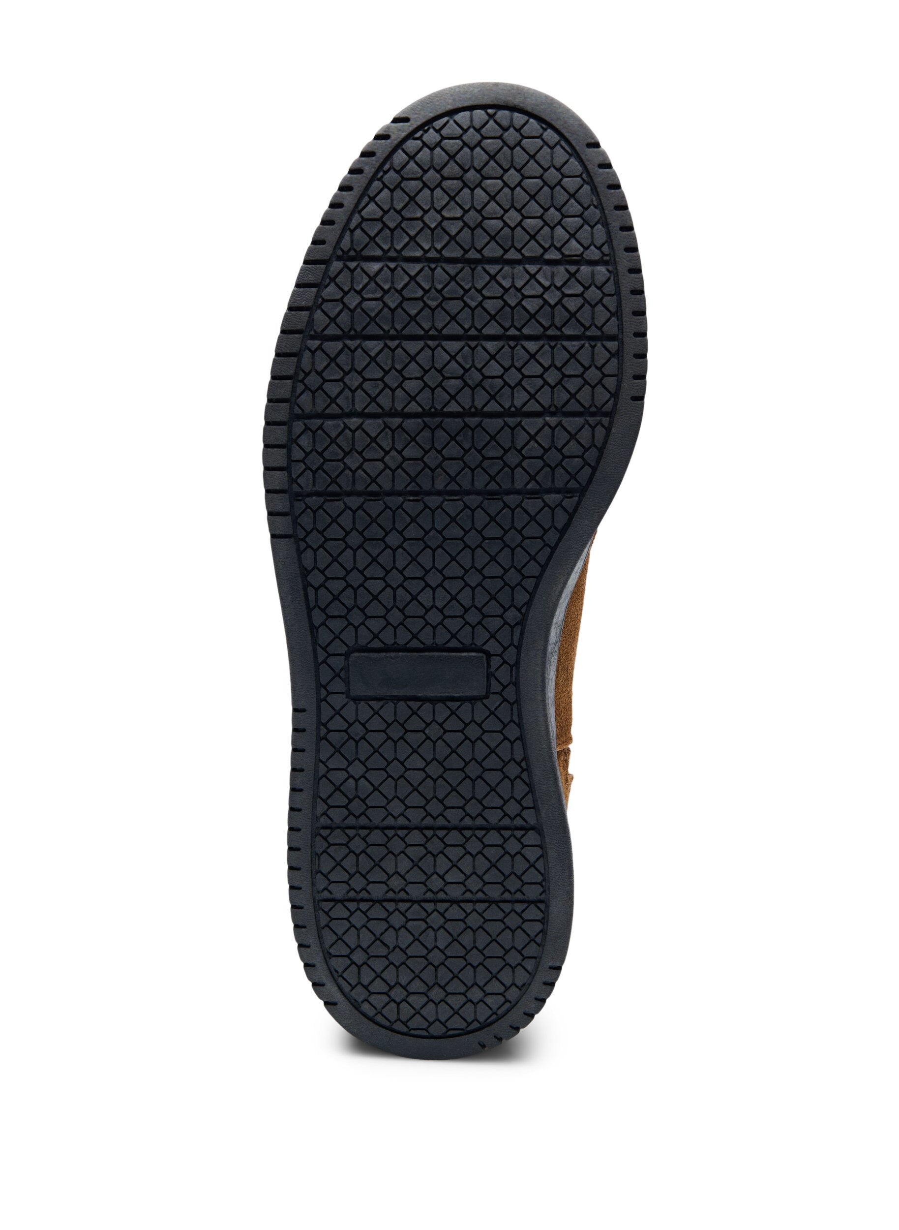 ZizziKurzer, weit geschnittener Stiefel aus Wildleder, Tobacco Brown, Packshot image number 5