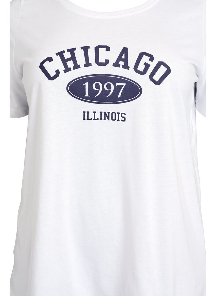 FLASH - T-Shirt mit Print, Weiß, Packshot image number 2