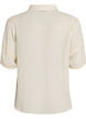 Bluse aus Seersucker mit Bindeband, Beige, Packshot image number 1