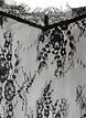 Spitzenkleid mit asymmetrischem Schnitt, Schwarz, Packshot image number 2