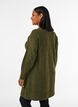 Kurzes Strickkleid mit V-f&ouml;rmigem Strukturmuster, Gr&uuml;n, Model image number 2
