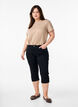 Emily slim fit Denim-Caprihose, Schwarz, Model image number 0