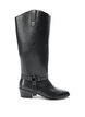 Langschaftstiefel mit abnehmbarem Schaft, Schwarz, Packshot image number 0