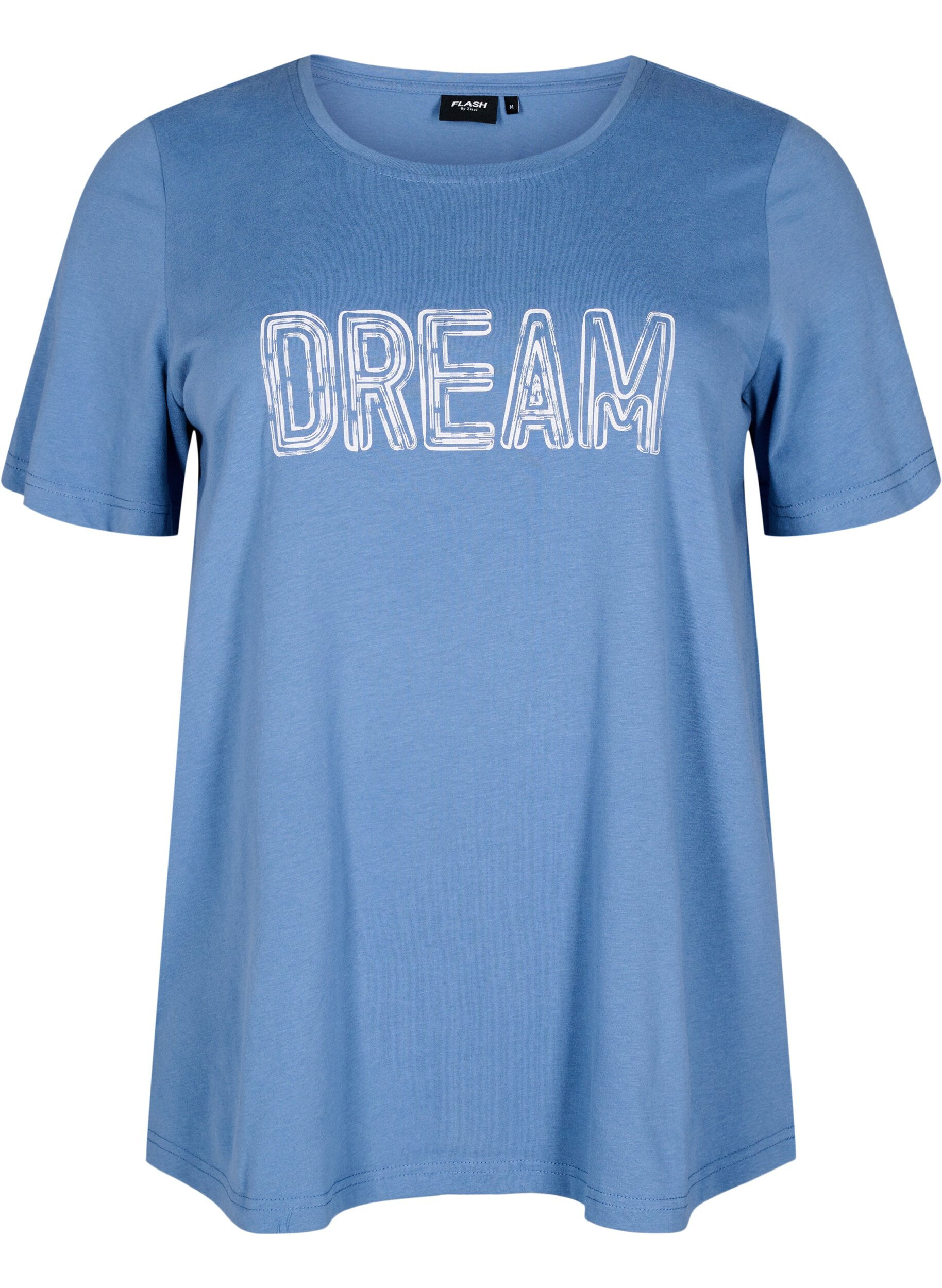 ZizziFLASH - T-Shirt mit Print, Blau, Packshot image number 0