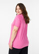 T-Shirt mit Print, Pink, Model image number 2