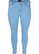Cropped Amy Jeans mit Reißverschluss, Blau, Packshot image number 0