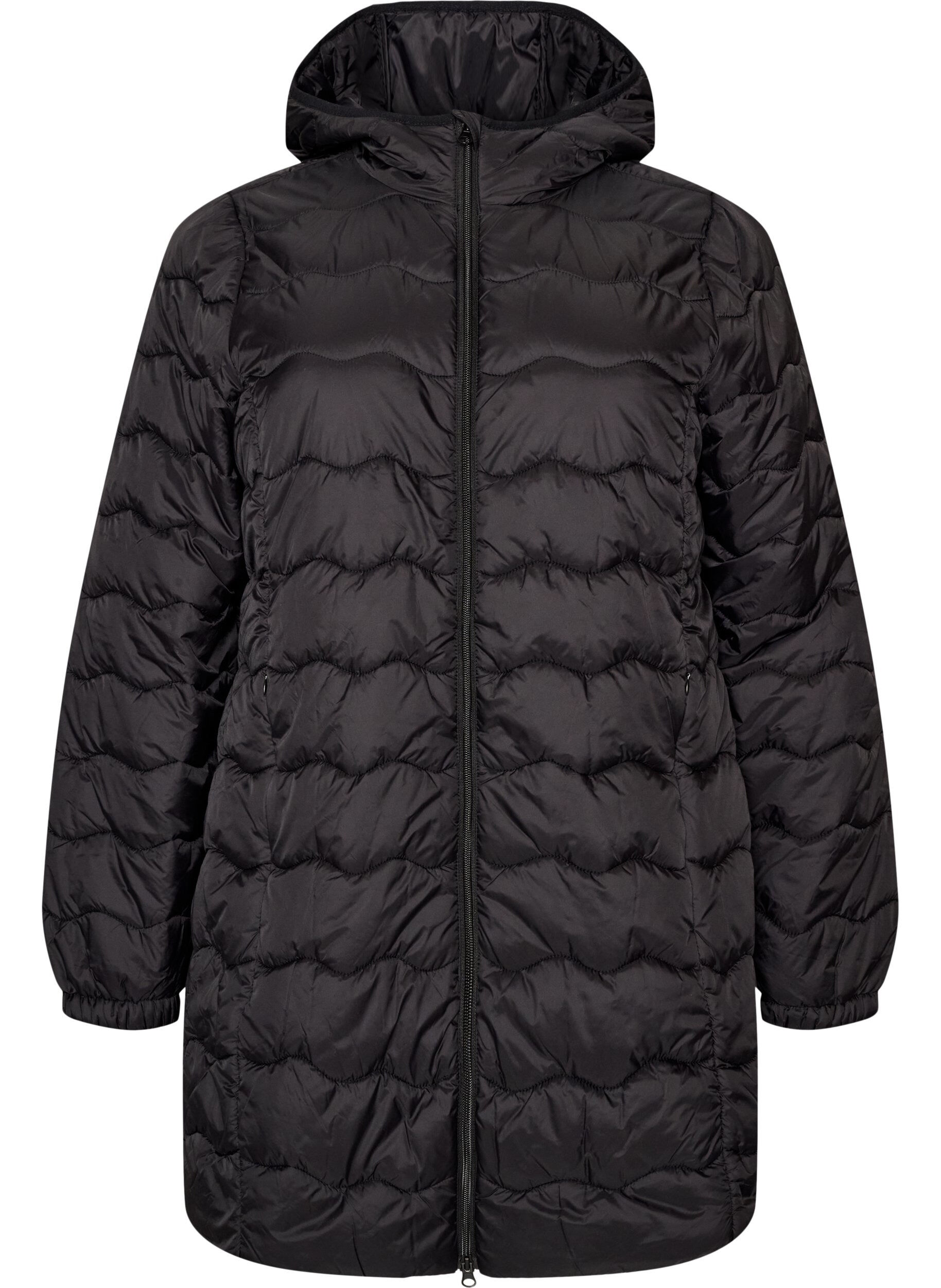 ZizziSteppjacke, Schwarz, Packshot image number 0