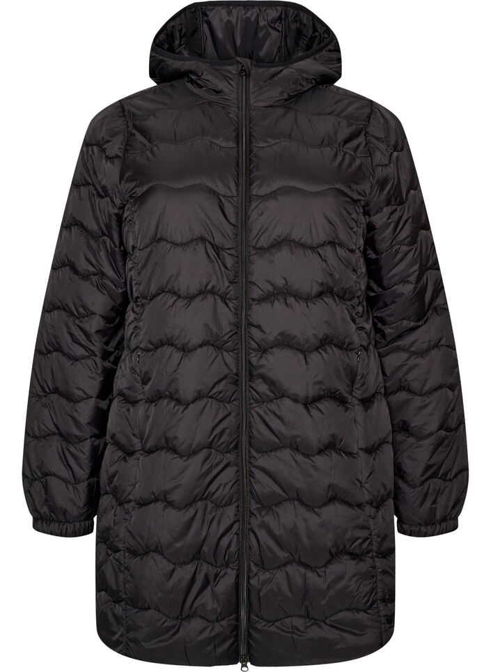 Steppjacke, Schwarz, Packshot image number 0