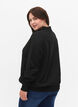 Viskose Bluse mit Schürze, Black, Model image number 1