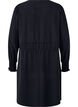 Kleid mit Bindegürtel in der Taille, Schwarz, Packshot image number 1