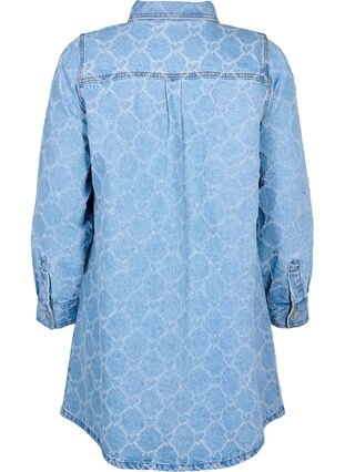 Jeanskleid in Destroyed-Muster, Blue denim, Packshot image number 1
