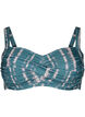 Bedrucktes Bikini-Top, Tie Dye AOP, Packshot image number 0