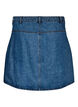 Kurzer Rock in A-Linie aus Denim, Blau, Packshot image number 1