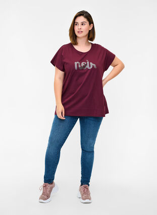 T-Shirt aus Bio-Baumwolle mit Rundhals, Port Royal, Model image number 2