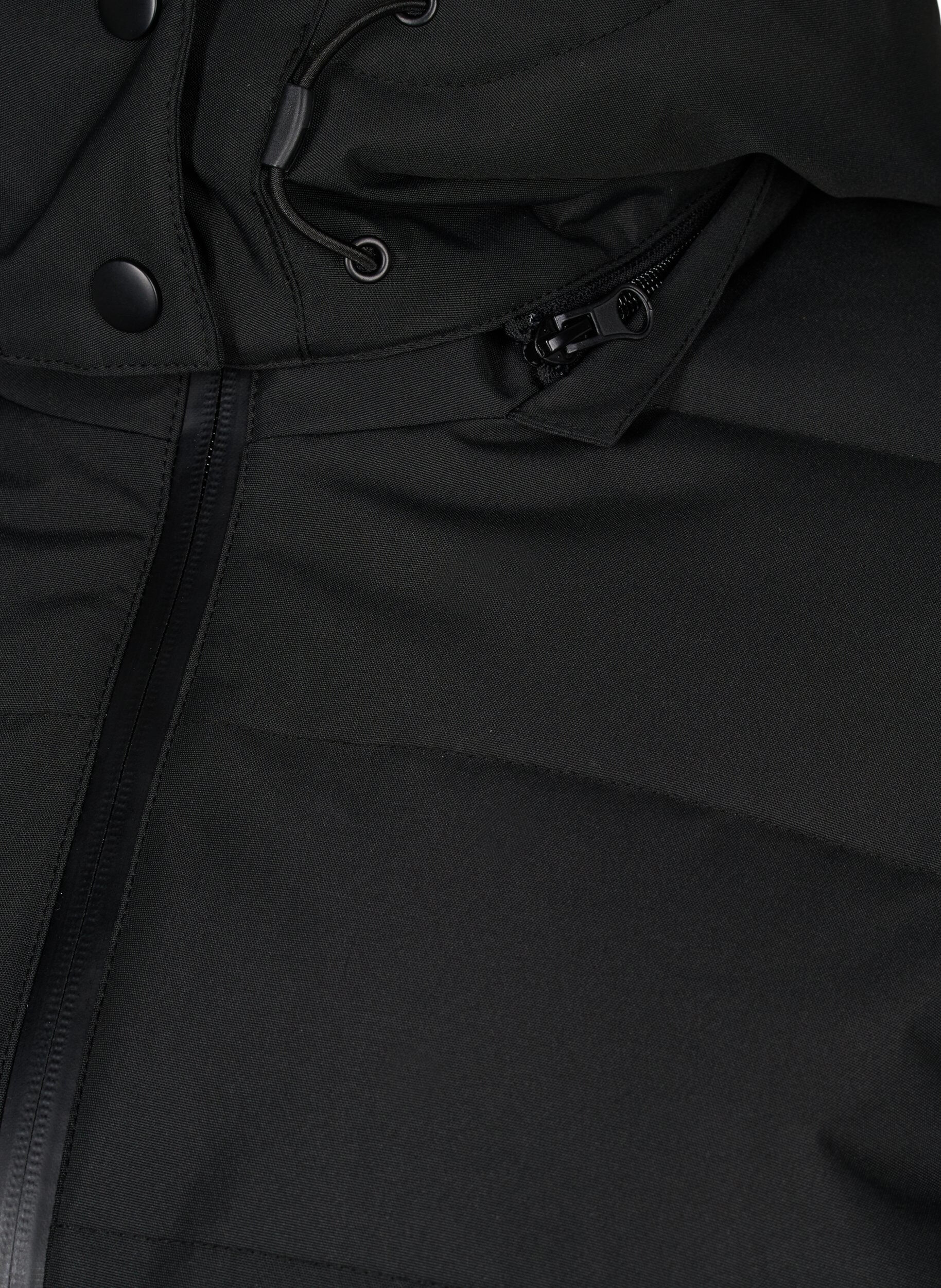 ZizziSki-Jacke mit Kapuze und G&uuml;rtel, Black, Packshot image number 4