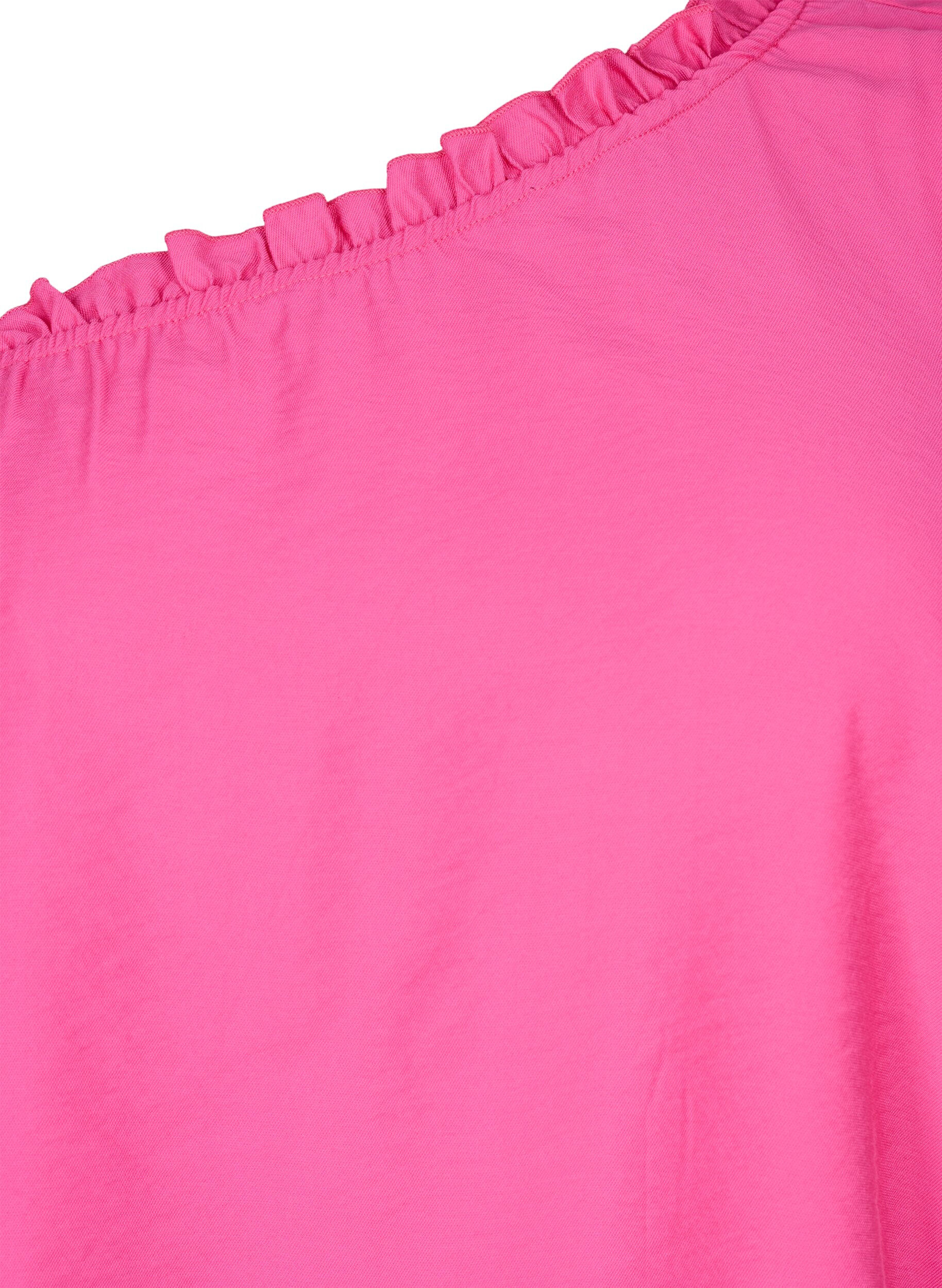 ZizziSchulterbluse aus Viskose, Pink, Packshot image number 2