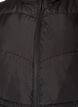 Steppweste mit verstellbarer Taille, Schwarz, Packshot image number 2