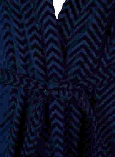 Bademantel aus Baumwolle, Navy Blazer, Packshot image number 2
