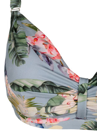 Bikinioberteil mit Bügel und herausnehmbaren Einlagen, Kolyptus Print, Packshot image number 2