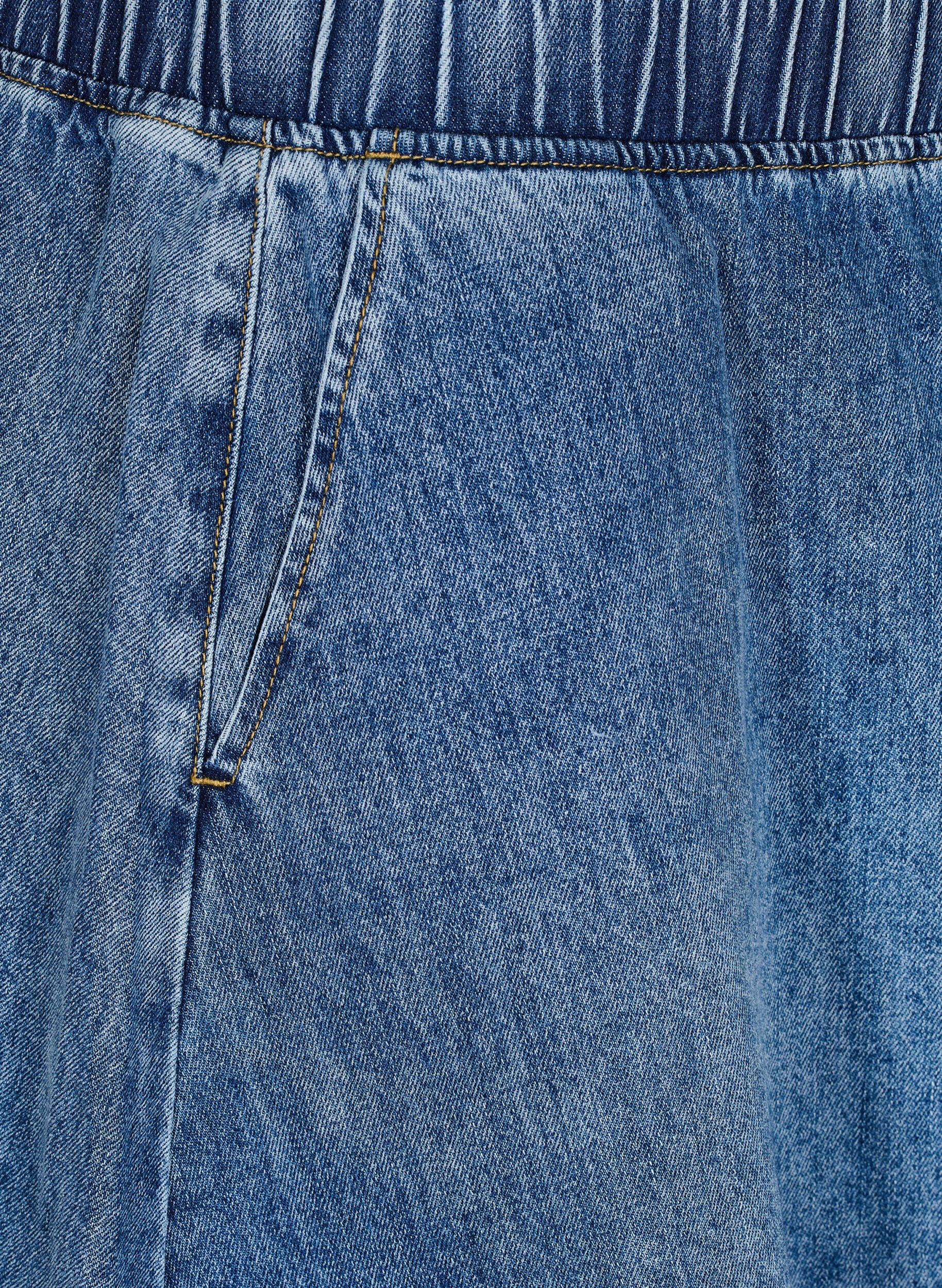 ZizziKurzer Jeans-Skaterrock, Blau, Packshot image number 2
