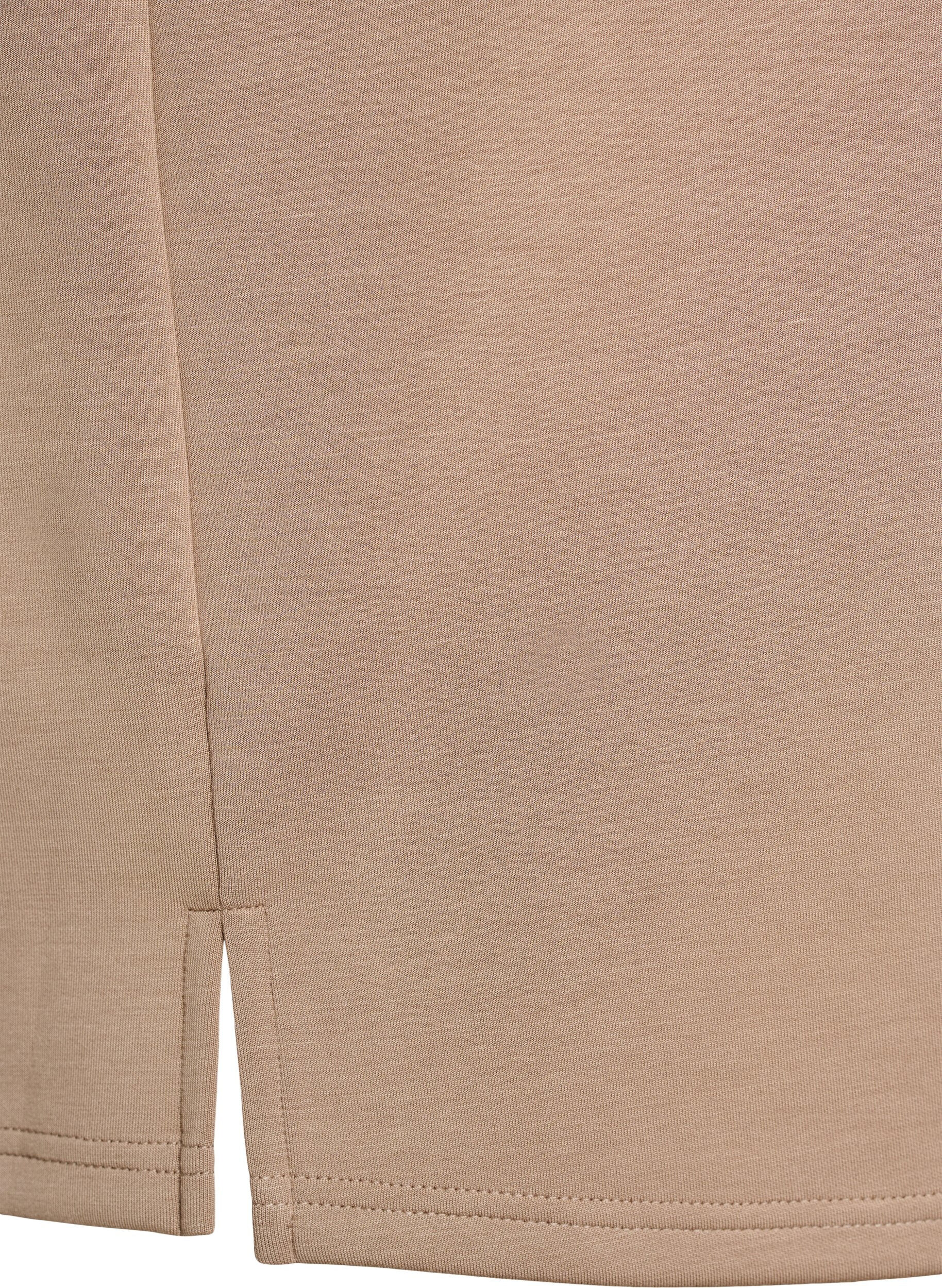 ZizziLockeres T-Shirt mit Halbarm, Beige, Packshot image number 3