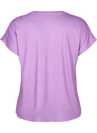 Kurzarm Trainingsshirt, African Violet, Packshot image number 1