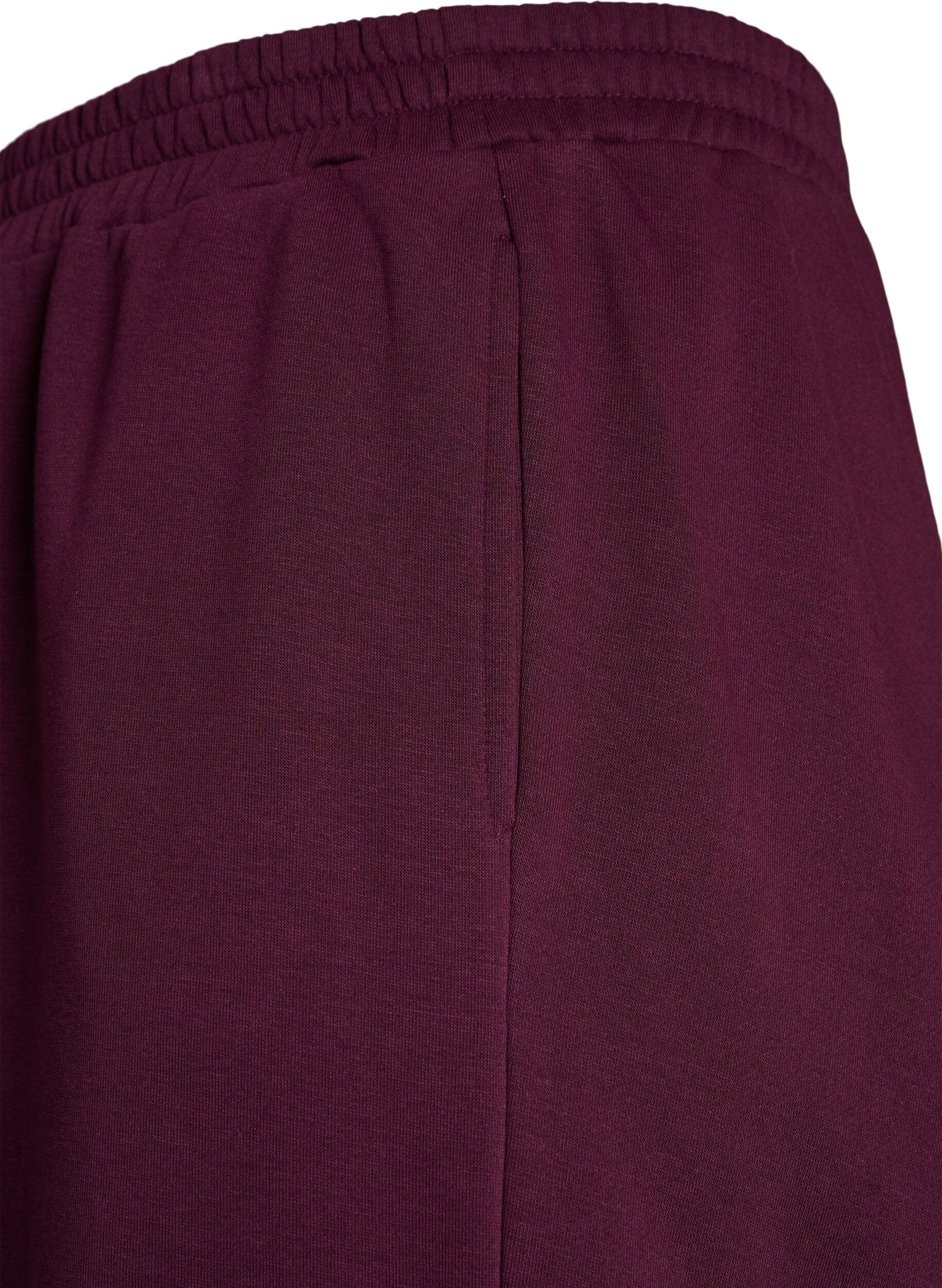 ZizziHoch taillierte Sweatpants mit weitem Bein, Lila, Packshot image number 2
