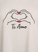 T-Shirt mit Print, Wei&szlig;, Packshot image number 2
