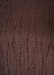 Bluse aus Jersey mit welliger Struktur, Braun, Packshot image number 2