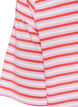 Langes oversized T-Shirt aus Bio-Baumwolle mit Streifen, Lila, Packshot image number 4