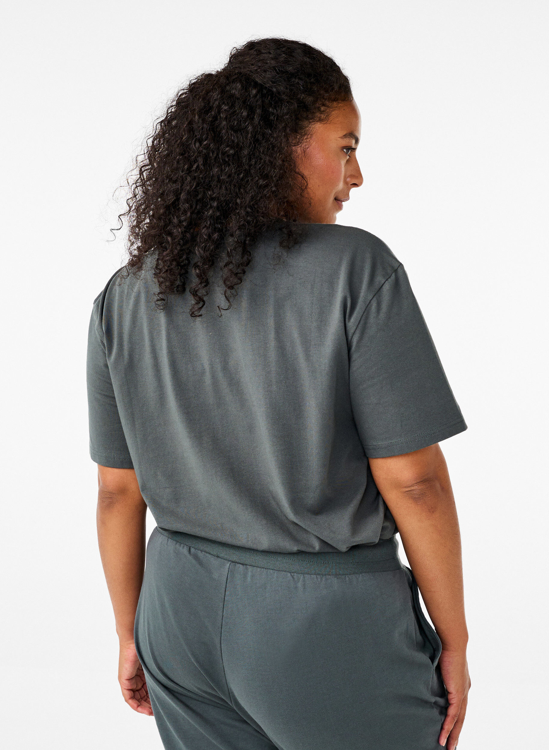 ZizziSportliches T-Shirt aus Bio-Baumwolle, , Model image number 2