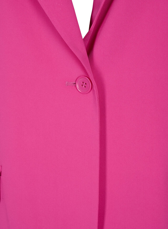 Klassischer Blazer mit Taschen, Festival Fuchsia, Packshot image number 2