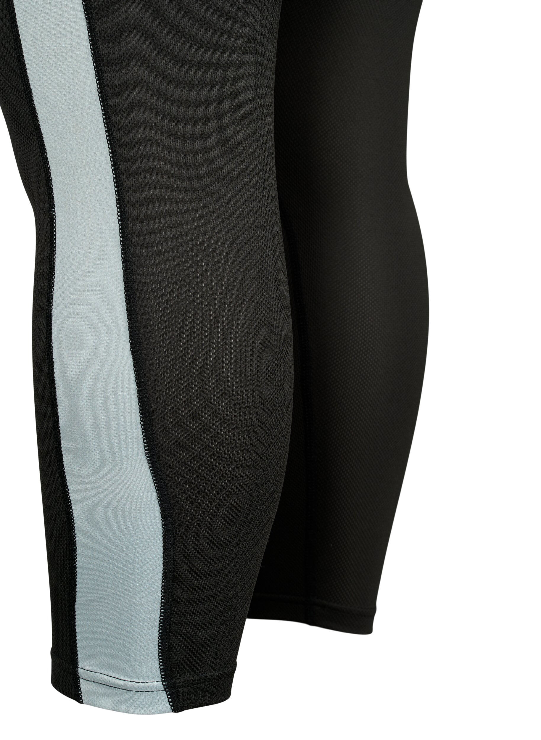 ZizziSkiunterhose mit Kontraststreifen, Black w. Gray Mist, Packshot image number 3