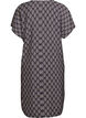 Kleid aus Viskose mit V-Ausschnitt, Blau, Packshot image number 1